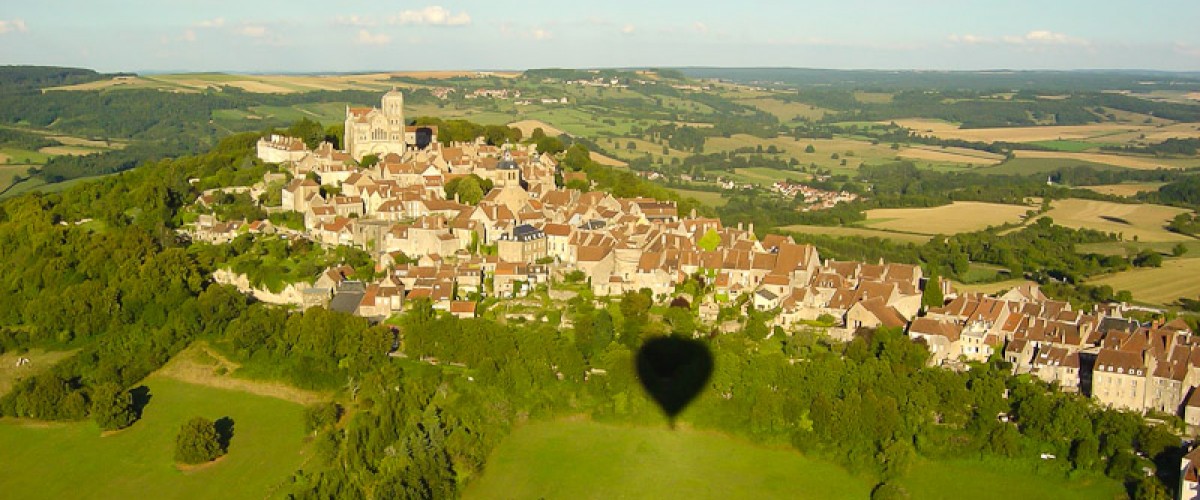 Vol en montgolfière : de Vézelay au parc du Morvan