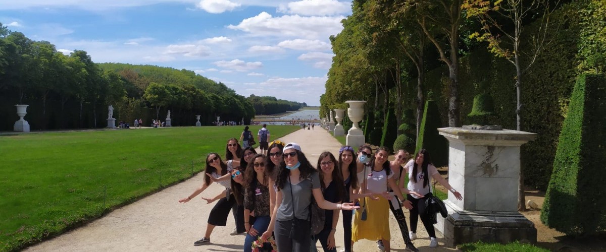 Jeu de piste dans les jardins du château de Versailles ou en ville