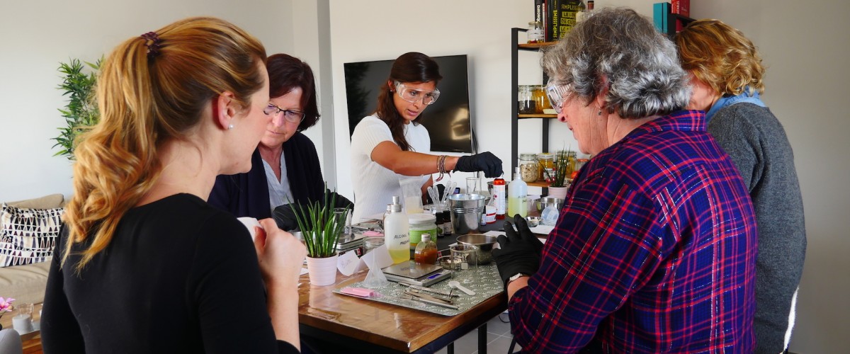 Atelier cosmétique naturel maison DIY à Montpellier