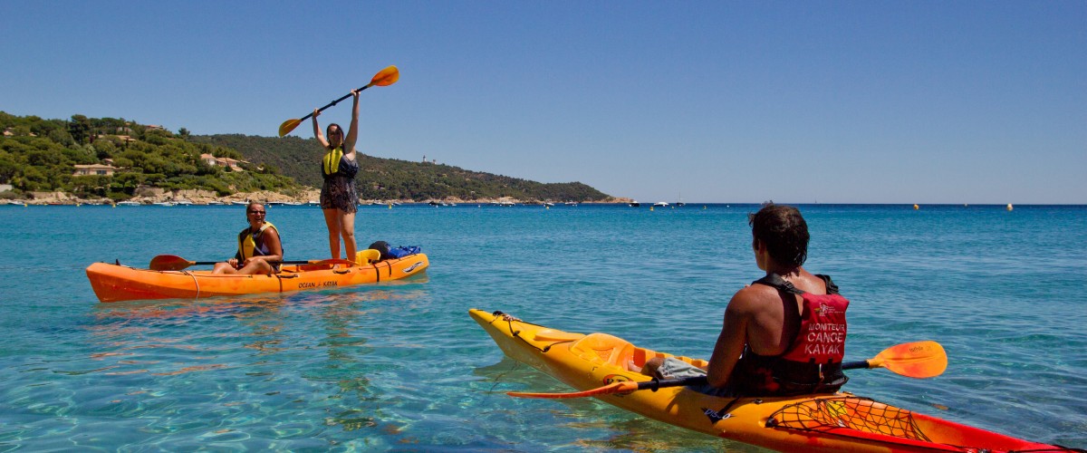 Découverte des 3 caps de la presqu’île de Saint-Tropez en kayak de mer