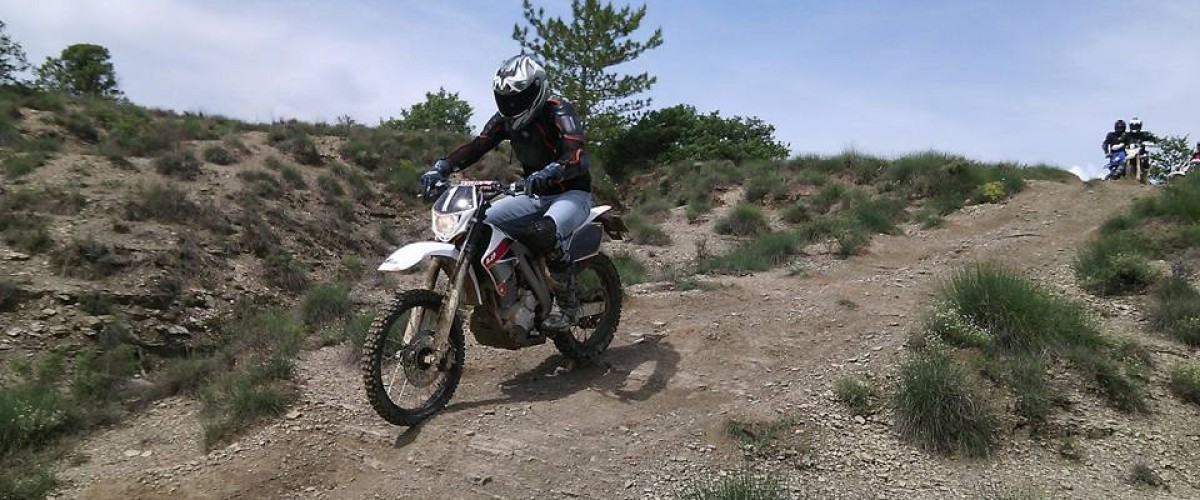 Randonnée à moto en Ardèche