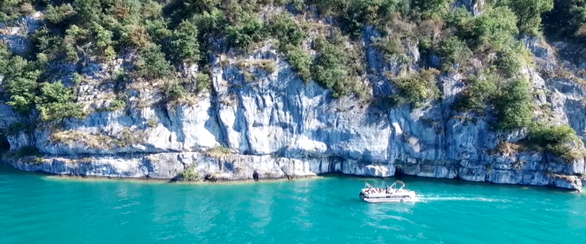 Balade en bateau sur le Lac d'Annecy