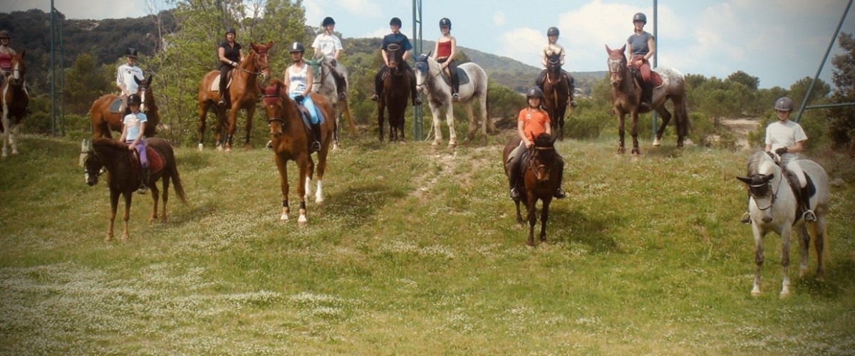 Cours d'équitation au Rouret