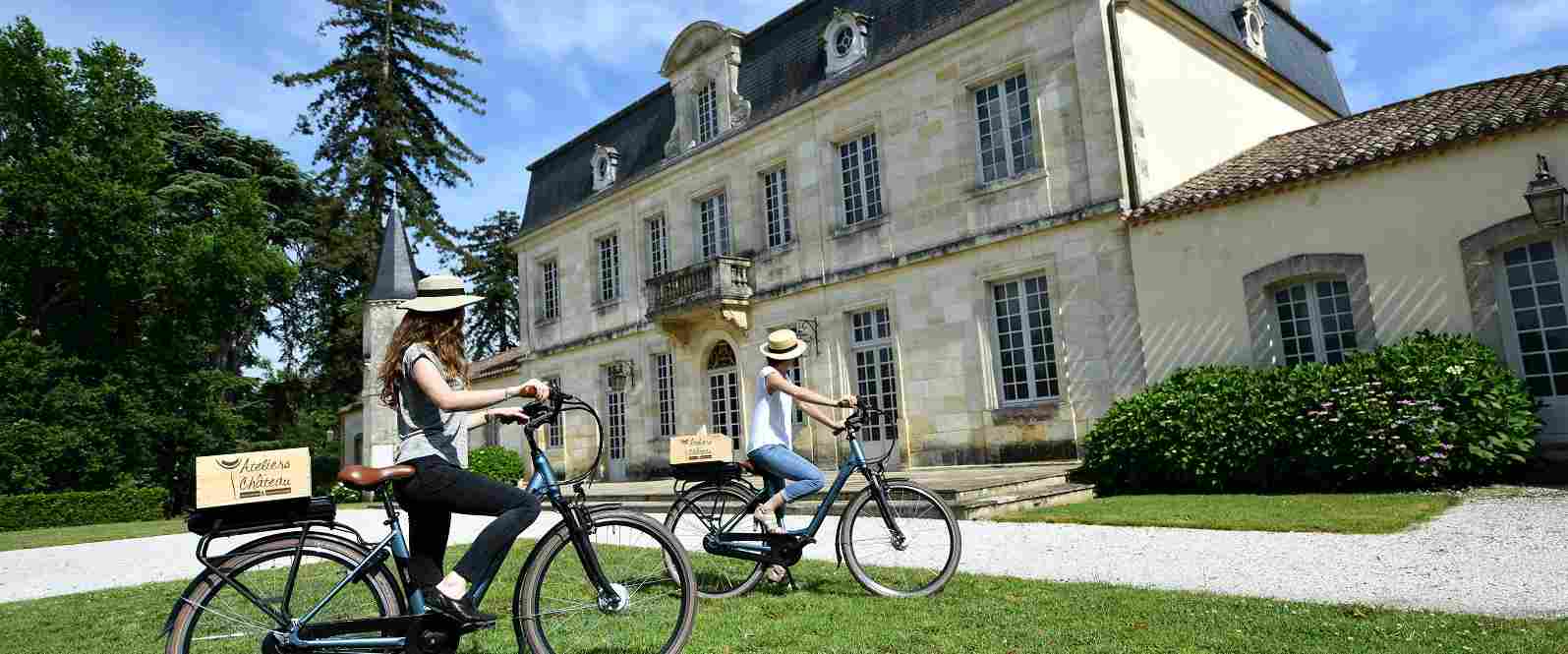 Visiter les Châteaux à vélo électrique !
